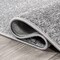 Jonathan Y Haze Solid Low-Pile Gray 5 ft Square Area Rug SEU100A-5SQ - alternate 7