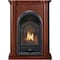 Procom Heating Dual Fuel Vent Free Gas Fireplace System, 15,000 BTU, T-Stat Control, Walnut Finish PCS150T-3W - alternate 1