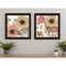 Homeroots Set Of Two Earth to Petals 1 Black Framed Print Wall Art, 2PK 408075 - alternate 3