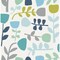 A-Street Prints Juni Teal Abstract Tulips Wallpaper 4066-26536 - alternate 1