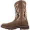 Georgia Carbo-Tec FLX, Men's Work Boot, 9 M, Leather, 11 in Height, Brown Tan GB00703 - alternate 4