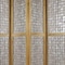 Homeroots 84" Clear Capiz Mother of Pearl Folding Three Panel Screen Room Divider 342721 - alternate 5