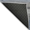 Homeroots 5' X 8' Denim Blue Beige And Taupe Striped Washable Indoor Outdoor Area Rug 618257 - alternate 5