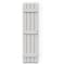 Ekena Millwork Timberthane Faux Rustic Four Board Spaced Board-n-Batten Faux Wood Shutters (Per Pair), 23"W x 83"H FBS06S23X083RUF - alternate 9