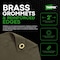 Tarpex Heavy Duty Tarp, 5 ft x 7 ft, Olive Drab, Canvas CTOD10-TA-57 - alternate 5