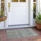 Homeroots 2' X 3' Cream and Tan Floral Washable Non Skid Indoor Outdoor Area Rug 564320 - alternate 8