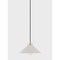 Hudson Valley Lighting Mark D. Sikes X Clivedon 1 Light Pendant 12 In. Aged Brass/Off White MDS1401-AGB/OW - alternate 3