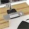 Rocstor ERGOCENTER ED6 PREMIUM DUAL MONITOR DESK MOUNT WORKSTATION - C-CLAMP- GROMMET - Y10N029-S1 - alternate 3