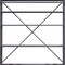 Homeroots Gunmetal Three Tier Bookcase 486287 - alternate 4