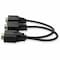Add-On Addon 20.00Cm (8.00In) Vga Male To Female Black Splitter Cable VGASPLMFF - alternate 4