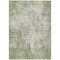 Homeroots 3' X 5' Green And Ivory Abstract Washable Indoor Outdoor Area Rug 612322 - alternate 4
