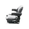 Uni Pro 138 Mechanical Suspension Seat | Black/Silver Vinyl with Orange Piping 8797 - alternate 10