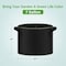 Ipower 7-Gallon Grow Bag Thickened Nonwoven Fabric Pots, Black w/ Green Stitch Sewing, 5PK GLGROWBAG7X5EGRN - alternate 6