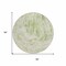 Homeroots 8' Sage And Ivory Round Abstract Washable Indoor Outdoor Area Rug 614265 - alternate 7