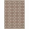 Homeroots 9' X 12' Brown And Beige Geometric Washable Indoor Outdoor Area Rug 599614 - alternate 5