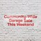 Signmission Community Wide Garage Sale this Weekend, 36 Inch x 96 Inch, Vinyl Banner B-96-30523 - alternate 5
