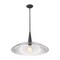 Z-Lite Lunelle Matte Black 1 Light Pendant 3051P24-MB - alternate 5