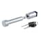 Curt Receiver Lock, 5/8 in Dia Shackle, For: 2 in Receiver Tube, Hitch Lock, Carbon Steel, Chrome 23515 - alternate 1