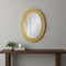 Homeroots 46" Gold Oval Accent Mirror 632805 - alternate 3