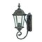Homeroots One Light Antique Black Carousel Lantern Wall Light 398608 - alternate 1
