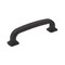 Amerock Surpass 3-3/4 in 96 mm Center-to-Center Matte Black Cabinet Pull BP36894FB - alternate 1