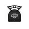Holland Bar Stool Co 36" Blk Wrinkle Los Angeles Kings Swivel Bar Stool, Jailhouse Back L01836LAKing - alternate 4