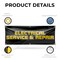 Signmission Electrical Service and Repair, 24 Inch x 72 Inch, Vinyl Banner B-72-30557 - alternate 4