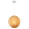 Jonathan Y Sia 16" 1-Light Scandinavian Japandi Adjustable Lantern Metal w/Ribbed Cocoon Globe Shade LED Pendan JYL4206D - alternate 1