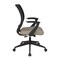 Office Star Products EM Series Screen Back Task Chair with "T" Arms, Twilight Cotton EM51022N-K008 - alternate 2