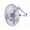 Canarm Industrial Fan, Wall Mount, 20 in Blade Dia, 120V, 4,178/4,654/5,160 cfm, Non-Oscillating HVF20G - alternate 2