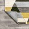 Jonathan Y Kehoe Retro Diamonds Geometric Yellow/Gray/Cream 4 ft. x 6 ft. Area Rug UNQ101A-4 - alternate 7