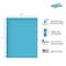 Nanolap PSA Lapping Film, 7 Pc Adhesive Polishing Paper, 8-0.5 in x 11 in Microfinishing Sanding Sheets 61504N - alternate 5