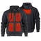 Mobile Warming Men's Heated Hoodie, UTW Pro, 4 Settings, Up to 10 hr Time, Zipper Closure, Black, Size S MWMJ51220223 - alternate 6