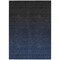 Homeroots 5' X 8' Navy Blue And Charcoal Abstract Washable Indoor Outdoor Area Rug 588955 - alternate 6