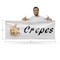 Signmission Crepes, 24 Inch x 72 Inch, Vinyl Banner B-72-30534 - alternate 4