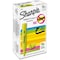 Sharpie Smear Guard Highlighter Set, Chisel Tip Fluorescent Colors PK12 25053 - alternate 1