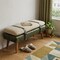 Homeroots 35in Brown Boucle and Solid Wood Upholstered Storage Bench With Cabinet 717468 - alternate 7