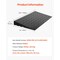 Vevor Rubber Kerb Ramp Rubber Threshold Ramp 102mmH 1t Load Wheelchair Access WFSLYPD-4YC XJPD DGXC - alternate 4