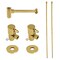 Kingston Brass Plumbing Sink Trim Kit with Bottle Trap, Brushed Brass CD43307DLLKB30 - alternate 1