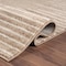World Rug Gallery Bohemian Stripe Stain Resistant Runner Rug 2 ft x 7 ft Beige 385BEIGE2X7 - alternate 5