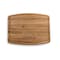 Picnic Time Family Of Brands NFL Los Angeles Chargers - Ovale Acacia Cutting Board 893-00-512-343-2 - alternate 2