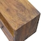 Homeroots 35in Brown Solid Wood Floating Mount TV Stand 727857 - alternate 3