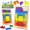 Extasticks Tetralino Double Premium Wooden Puzzle E3302 - alternate 1