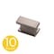 Sapphire Hexa Series 1-1/2 in. Modern Brushed Satin Nickel Cabinet Hardware Knob 10-Pack SP-2891-51-BSN-10 - alternate 1