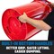 Magnum Tool 55 Gallon Trash Can, High-Vis Red, Construction Grade, Heavy Duty Plastic, (3 Pack) CMTC-C000-55R03 - alternate 4