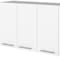 Homeroots 47in White Wood Wall Mounted Accent Chest With Four Doors 478202 - alternate 4