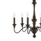 Jonathan Y Oakley 25" 6-Light Midcentury Farmhouse Iron LED Chandelier, Wood Finished/Oil Rubbed Bronze JYL1320A - alternate 7
