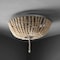 Jonathan Y Allison 15" 3-Light Shabby Chic Farmhouse Wood Beaded/Metal LED Flush Mount, Antique Silver/Cream JYL9019C - alternate 7