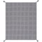 Homeroots 50" X 60" Gray Woven Cotton Throw Blanket with Tassels 516500 - alternate 7