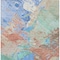 Homeroots 3' X 5' Coral Teal Blue And Mint Green Abstract Washable Indoor Outdoor Area Rug 618538 - alternate 6